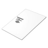 Spoon Knife Fork Graphic Notitieblok (Schuin)