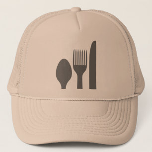 Spoon Knife Fork Graphic Trucker Pet