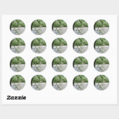 Spoon River Dam Ronde Sticker (Vel)