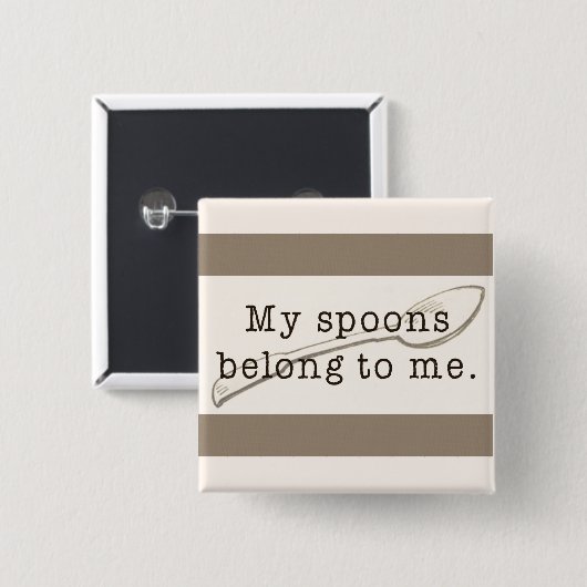 Spoonie Affirmation Button (Voorkant /achterkant)
