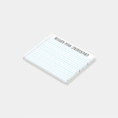 Spoonie - Brain Fog Post-It Notes-Maladie Chroniqu (Incliné)