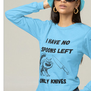 Spoonie merch Chronische Ziekte krijger Lepeltheor T-shirt