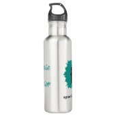 Spoonie Warrior Roestvrij stalen flesje Waterfles (Achterkant)