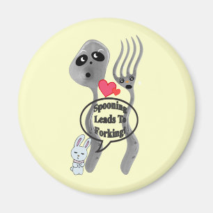 Spooning leidt tot forceren magneet