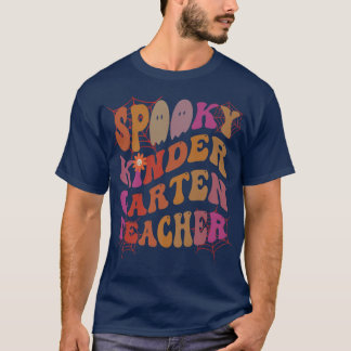 SPOOOKY KINDER GARTEN-TEACHERkostuum Dit is mijn v T-shirt