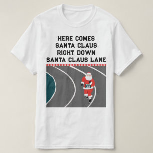 Spoor en kerstvisten met T-Shirt