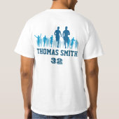 Spoor- en praktijkschool t-shirt (Achterkant)