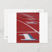 Spoor en veld briefkaart (Voorkant / Achterkant)