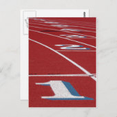 Spoor en veld briefkaart (Voorkant / Achterkant)