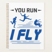 Spoor en Veldboeg Lang Je runt I Fly Planner (Voorkant)