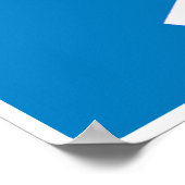 Spoor voor basisgebied poster (Hoek)