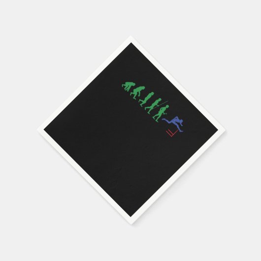 Spoorbaan- en veldgymnast-runner met draaiende gi servet (Hoek)