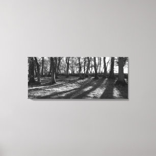Spoorbomen Canvas Afdruk