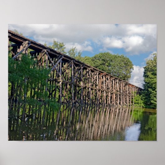 Spoorbrug Poster (Voorkant)