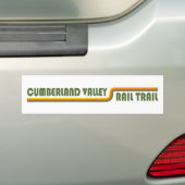 Spoorlijn Cumberland Valley Bumpersticker (Op auto)