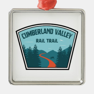 Spoorlijn Cumberland Valley Metalen Ornament