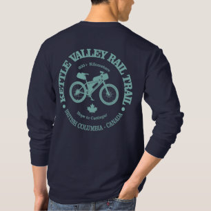 Spoorlijn Kettle Valley (fietsen) T-shirt