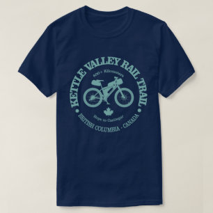Spoorlijn Kettle Valley (fietsen) T-shirt