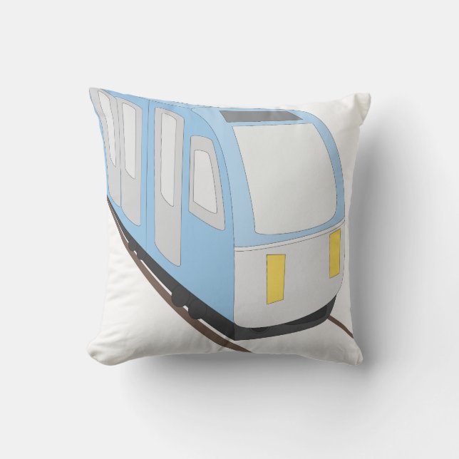spoortrein kussen (Voorkant)