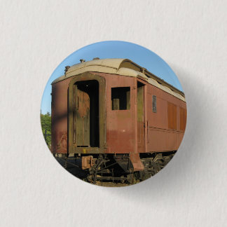 "Spoorweg auto! " Ronde Button 3,2 Cm