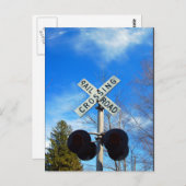 Spoorweg Briefkaart (Voorkant / Achterkant)