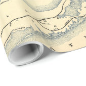  spoorweg Connecticut (1893) Cadeaupapier (Rol Hoek)