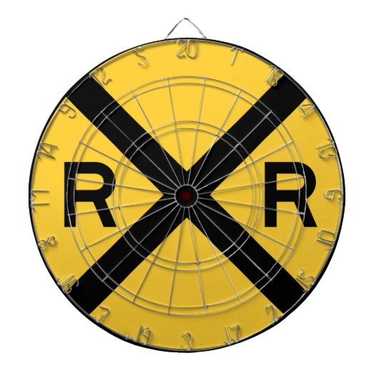 Spoorweg Dartbord (Voorkant)