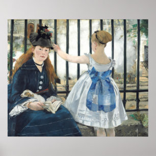 Spoorweg - Edouard Manet Fine Art Poster