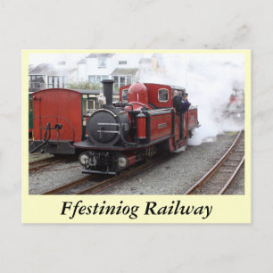 Spoorweg Festiniog Briefkaart