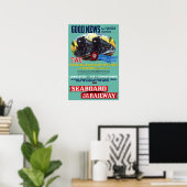  Spoorweg Florida Poster (Thuiskantoor)