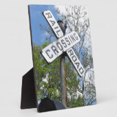 Spoorweg Fotoplaat (Zijkant)