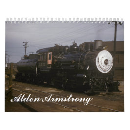 Spoorweg Foto's van Alden Armstrong Kalender