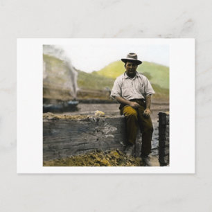 Spoorweg Hobo Briefkaart