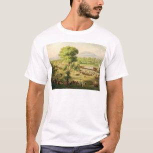 Spoorweg in de vallei van Mexico, 1869 T-shirt