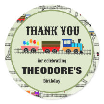 Spoorweg Kinder Sticker