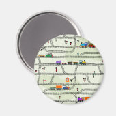 Spoorweg Magneet (Voorkant / Achterkant)