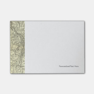 Spoorweg Map Ohio en Mississippi Post-it® Notes