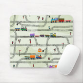 Spoorweg Muismat (Met muis)