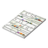 Spoorweg Notitieblok (Gedraaid)