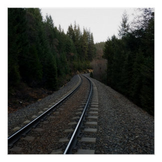 Spoorweg Perfect Poster