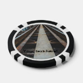 "Spoorweg" Pokerchips (Enkel)