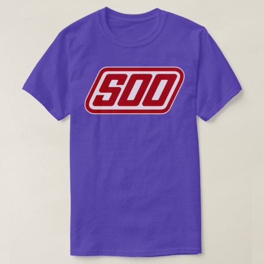 spoorweg Soo 1 T-shirt (Design voorkant)