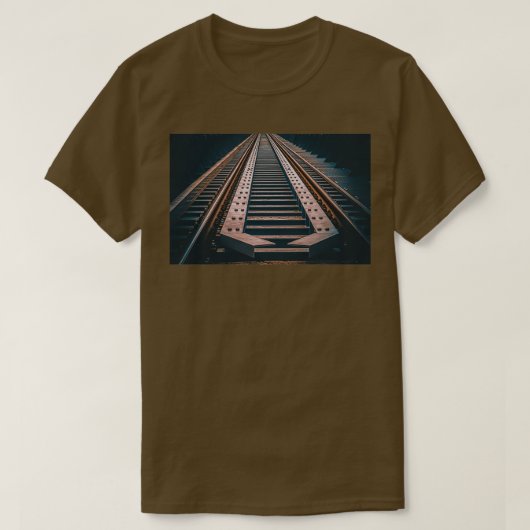 Spoorweg T-shirt (Design voorkant)