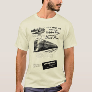spoorweg van de Lehigh Valley T-shirt