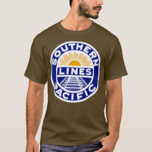 spoorweg voor de zuidelijke Stille Oceaan T-shirt