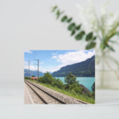 Spoorweg Zwitserland Briefkaart (Staand voorkant)