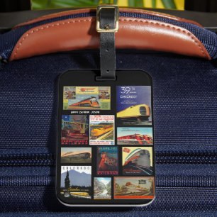  spoorwegAdverteren Bagagelabel