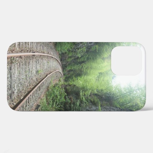 Spoorwegen Case-Mate iPhone Case (Achterkant (horizontaal))