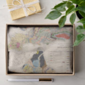 Spoorwegen in Engeland Tissuepapier (Geschenk)