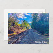 Spoorwegen in Florence, Oregon Briefkaart (Voorkant / Achterkant)